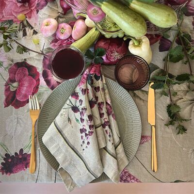 Linen napkin - Blossom garden JL