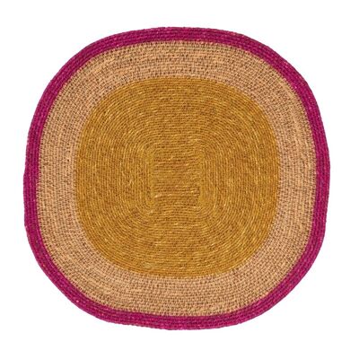 Mada Placemat - Fuchsia Corn