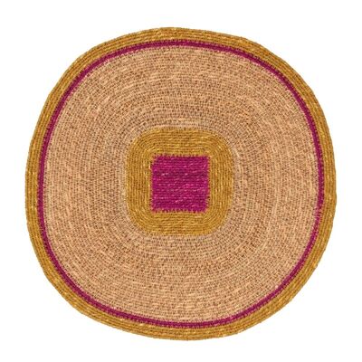 Mada Placemat - Pink Corn