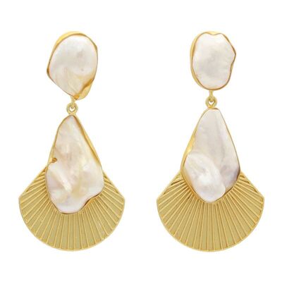 Adella Pearl Earrings