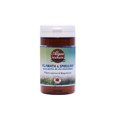 Algae Klamath Spirulina 60 capsules HPMC 360mg non-EU
