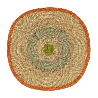 Mada Placemat - Orange Blue