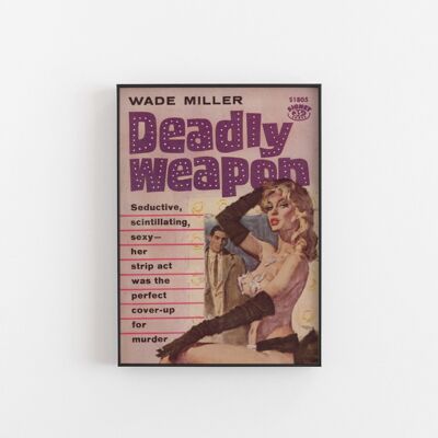 Deadly Weapons - Wall Art Print-A5