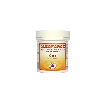 Deodorized coconut vegetable oil 100g jar
