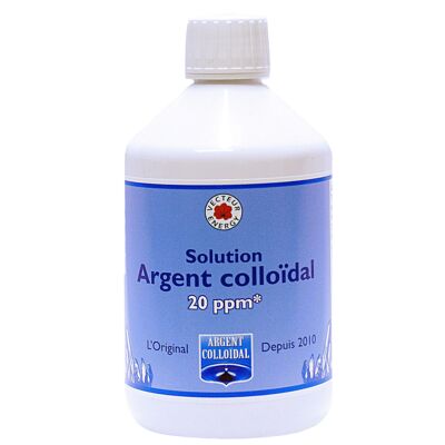 Colloidal silver solution 20 ppm 500 ml