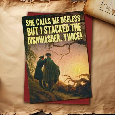 Dishwasher Card by Artijoke - Funny Card