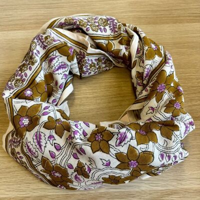 Lise Brown Adult Scarf 100 cm