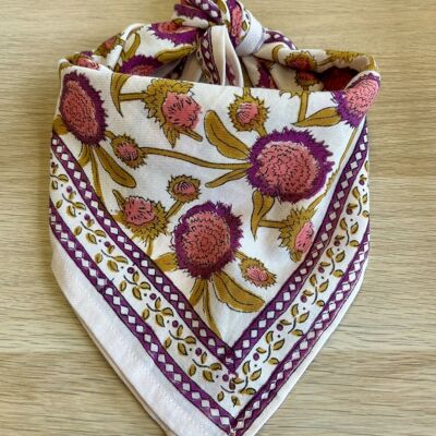 Baby and Child Scarves Pink Pondichery 50 cm