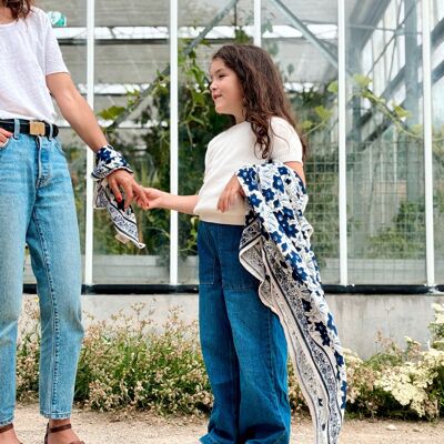 Agra Berry kids scarf, 50 cm