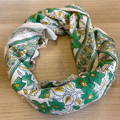 Foulard Adulte Agra Pistache 100 cm
