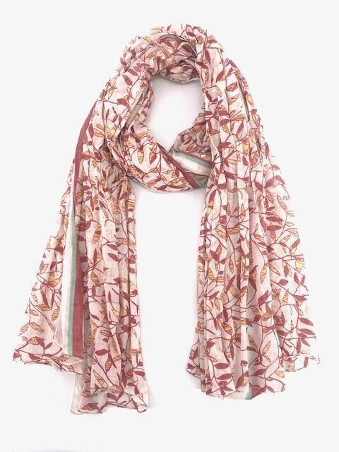 Sciarpa da donna 100% cotone indiano - Pareo di cotone