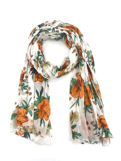 Pañuelo o pareo de verano para mujer 100 % algodón indio