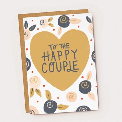 To The Happy Couple Wedding Card