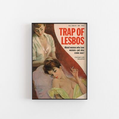 Lesbos Trap - Wall Art Print-A4
