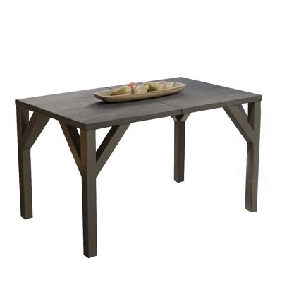 Table à manger extensible Vendemian en béton