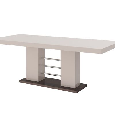 Table à manger extensible Moiron Cappuccino