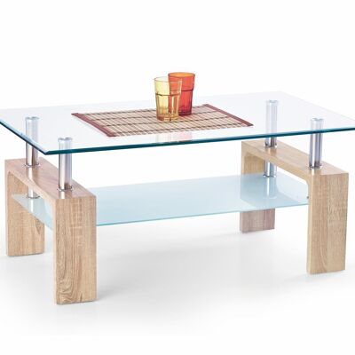 Mesa de centro Dosnon transparente