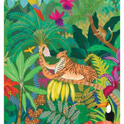 A4 poster - Tiger's Rest