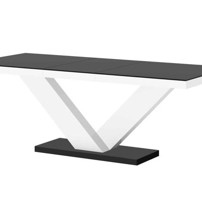 Table à manger extensible Espèche en chêne Wotan - 130-350 x 90 cm