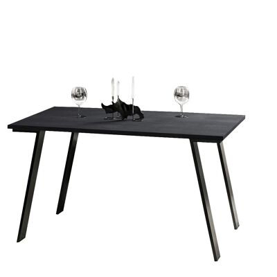 Table à manger extensible en béton Rainvillers