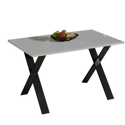 Table à manger extensible Roquecourbe blanche