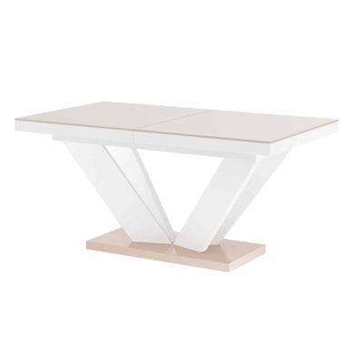Table à manger extensible Felce Cappuccino