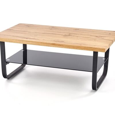 Table basse Flacheres en chêne naturel