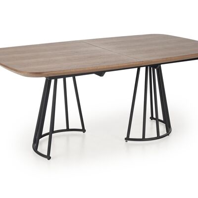 Table à manger extensible Chaspinhac couleur bois