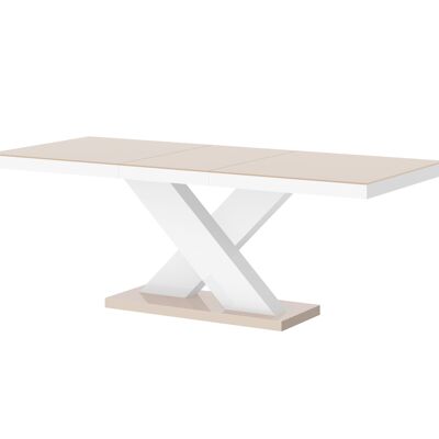 Table à manger extensible Chaillac Cappuccino