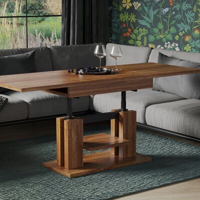 Table basse extensible Giannuccio en chêne Stirling