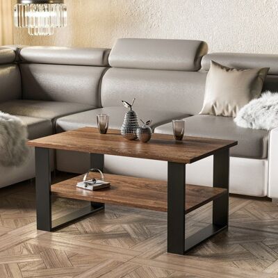 Table basse Belleroche en chêne Stirling