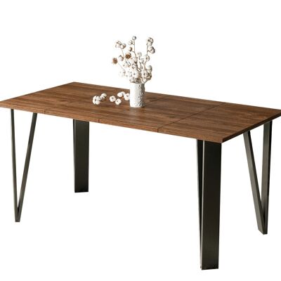 Table à manger extensible Bourdonne en chêne Stirling