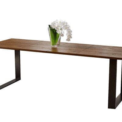Table à manger extensible Cramaille en chêne Stirling