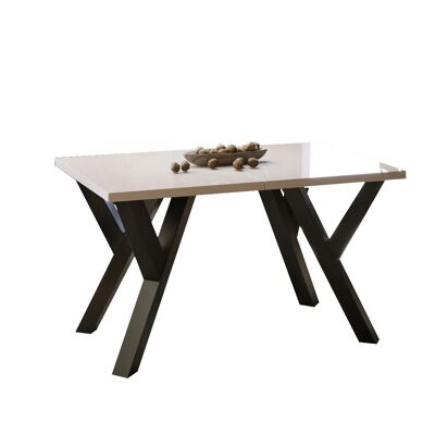 Table à manger extensible Chemellier blanche