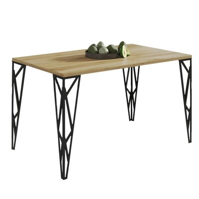 Table à manger extensible Wotan en chêne