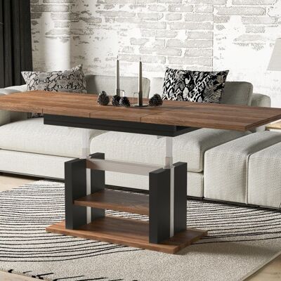 Table basse extensible Aguillon en chêne Stirling