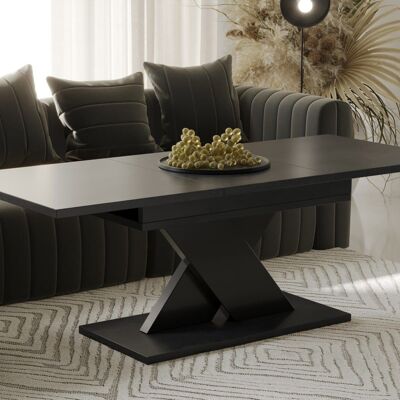 Table basse extensible Bouranton en béton