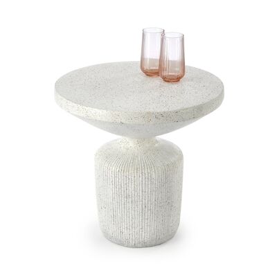 Table basse Dolmayrac blanche