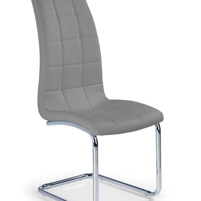 Leogeats Dining Chair White, Black, Gray - Gray