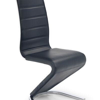 Saillenard Dining Chair Black and White