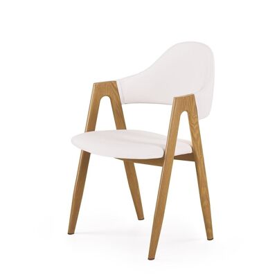 Plurien Dining Chair White, Gray - White