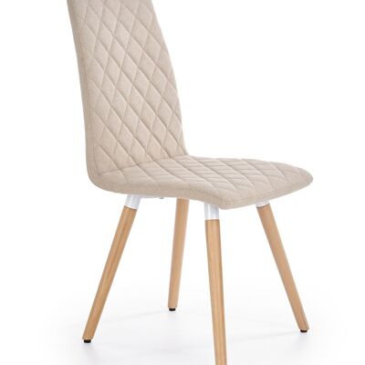 Momères Dining Chair Beige, Grey