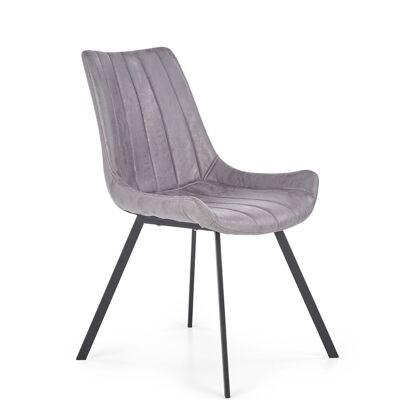 Chaise de salle à manger Preyssac grise