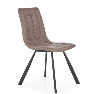 Silla de comedor Treouergat marrón