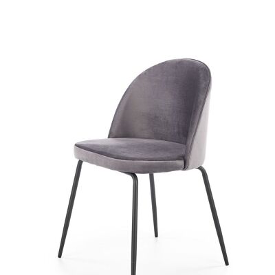 Sedia da pranzo Beyris Grigio, Verde - Grigio