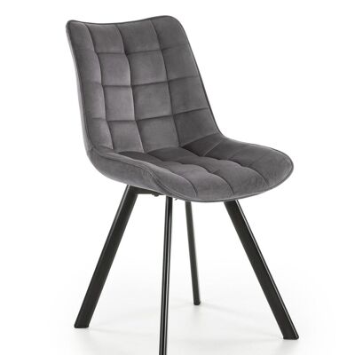 Thiverny Dining Chair Beige, Red, Gray, Green, Black, Blue, Yellow, Pink, Turquoise - Gray