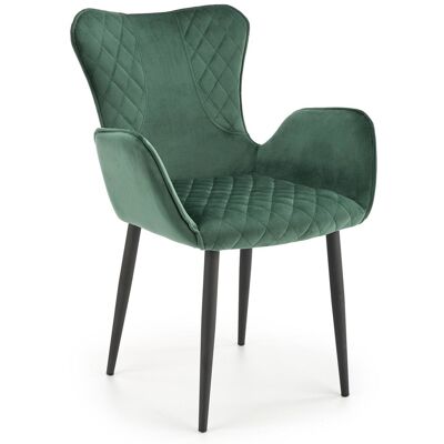 Clères Dining Chair Green, Grey