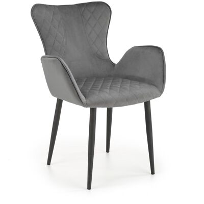 Clères Dining Chair Green, Grey - Grey