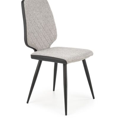 Geveze Dining Chair Grey Black