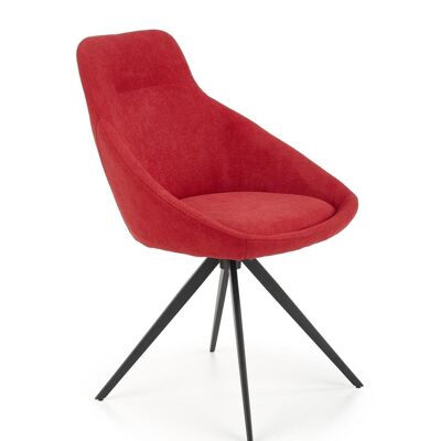 Loiron Dining Chair Red, Gray, Yellow - Red